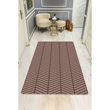 Dolce Mariee Modern Desenli Dijital Baskı Kaymaz Taban Halı H0177