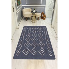Dolce Mariee Modern Desenli Dijital Baskı Kaymaz Taban Halı H0180