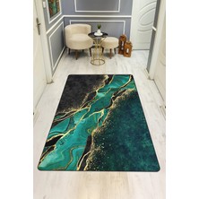 Dolce Mariee Modern Desenli Dijital Baskı Kaymaz Taban Halı H0137