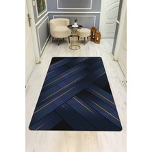 Dolce Mariee Modern Desenli Dijital Baskı Kaymaz Taban Halı H0182