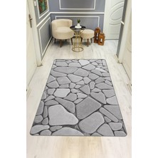 Dolce Mariee Modern Desenli Dijital Baskı Kaymaz Taban Halı H0129