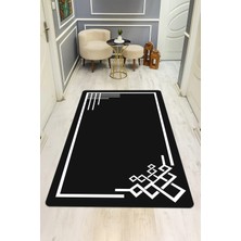 Dolce Mariee Modern Desenli Dijital Baskı Kaymaz Taban Halı H0185