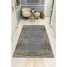 Dolce Mariee Modern Desenli Dijital Baskı Kaymaz Taban Halı H0219