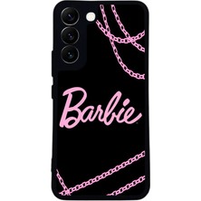 BG AKSESUAR Samsung Galaxy S22 Uyumlu Barbie Tasarımlı Glossy Premium Kılıf