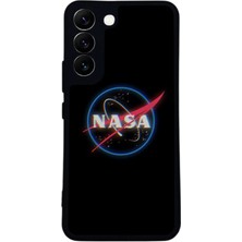 BG AKSESUAR Samsung Galaxy S22 Uyumlu Nasa Tasarımlı Glossy Premium Kılıf