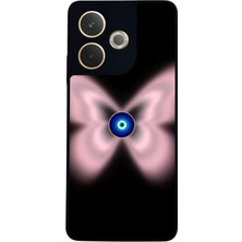 Oppo A5 Pro Uyumlu Nazar Tasarımlı Glossy Premium Kılıf
