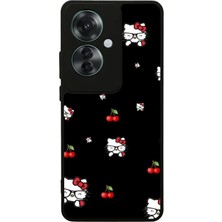 BG AKSESUAR Oppo Reno 11F Uyumlu Hellokitty Tasarımlı Glossy Premium Kılıf