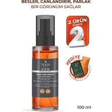 Yoon Durulanmayan Saç Bakım Serumu, Kabarma Karşıtı, Saç Tellerini Nemlendiren, Güçlendirici Serum 100ML