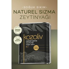 Kozoliv 2025-26 Sezon Erken Hasat Soğuk Sıkım Zeytinyağı 2 LT Natürel Sızma Özellikleriyle