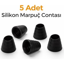 Han Tobacco Silikon Marpuç Contası 5’li Set – Nargile Marpuç Adaptörü – Esnek Dayanıklı Conta