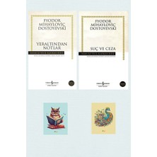 Dara Yayınları Suç ve Ceza - Yeraltından Notlar - Hasan Ali Yücel Klasikleri - Dostoyevski -Not Defterli Seti