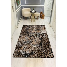 Dolce Mariee Modern Desenli Dijital Baskı Kaymaz Taban Halı H0158