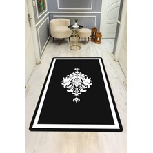 Dolce Mariee Modern Desenli Dijital Baskı Kaymaz Taban Halı H0186