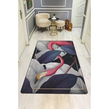 Dolce Mariee Modern Desenli Dijital Baskı Kaymaz Taban Halı H0235