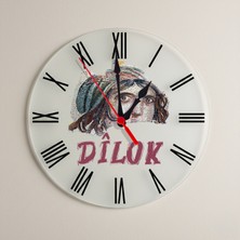 Zerya Dîlok Antep Şehri Tasarımlı Roma Rakamlı Duvar Saati