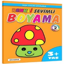 Elma Shop Renkli Sevimli Boyama -2 (3+Yaş)