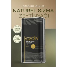 Kozoliv 2025-26 Yeni Sezon Erken Hasat Soğuk Sıkım Zeytinyağı 1 Lt