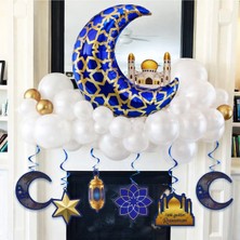Parti Show Hoş Geldin Ramazan Zincir Balon Süsleme Seti