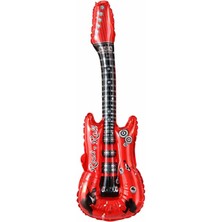 Parti Show Kırmızı Gitar Şekilli Folyo Balon 82*29 cm