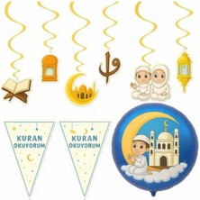 Parti Show Kuran Okuyorum Süsleme Seti