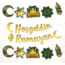 Parti Show Hoş Geldin Ramazan Dekor Süsleme Seti