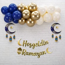 Parti Show Ramazan Kandilli Balon Süsleme Seti