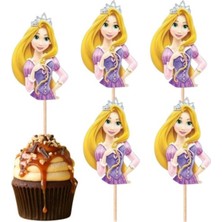 Parti Show Rapunzel 20'li Şekilli Kürdan
