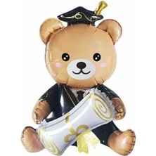 Parti Show Mezuniyet Ayıcık Folyo Balon 95 cm