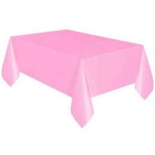 Parti Show Pembe Plastik Masa Örtüsü 137X183 cm
