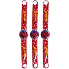 Parti Show Örümcek Adam Temalı Bileklik 3 Adet