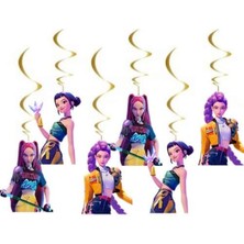 Parti Show K-Pop 6'lı Asma Tavan Süs