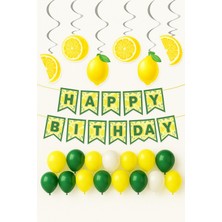 Parti Show Limon Temalı Parti Seti