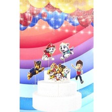 Parti Show Paw Patrol 5'li Pasta Süsü