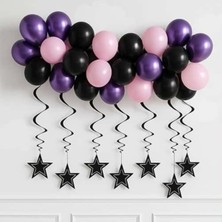 Parti Show K-Pop Balon Zinciri Süsleme Seti