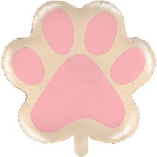 Parti Show Retro Pembe Pati Şekilli Folyo Balon