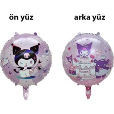 Parti Show Kuromi Mor Folyo Balon 45 cm