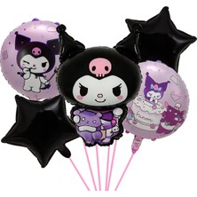Parti Show Kuromi Folyo Balon Seti 5'li