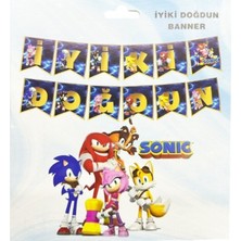 Parti Show Sonic Iyiki Doğdun Banner