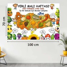 Parti Show Yerli Malı Haftası Okul Afişi 70*100 cm