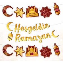 Parti Show Hoş Geldin Ramazan Arka Fon Süsleme Seti