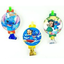 Parti Show Lilo ve Stiç Parti Düdüğü (6 Adet)