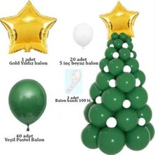 Parti Show Yılbaşı Çam Ağacı Balon Yapım Malzemeleri