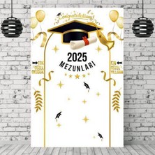 Parti Show 2025 Mezunları Hatırası Afişi 100*150 cm