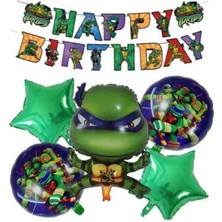 Parti Show Ninja Turtles Parti Seti 6 Parça