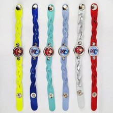 Parti Show Yenilmezler Kaptan Amerika - Demir Adam Hediyelik Bileklik (6 Adet)