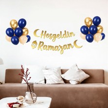Parti Show Hoş Geldin Ramazan Balon Süsleme Seti