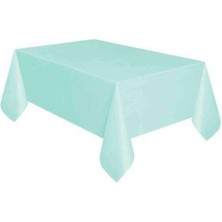 Parti Show Su Yeşili Masa Örtüsü Plastik 135X270 cm