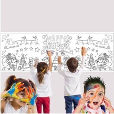 Parti Show Yılbaşı Boyama Posteri 50*150 cm