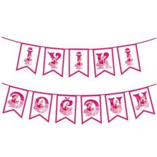 Parti Show Pink Girl Iyi Ki Doğdun Yazısı 2 Metre