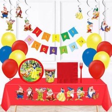 Parti Show Pamuk Prenses Doğum Günü Parti Seti 16 Kişilik